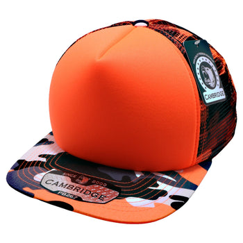 Pit Bull Cambridge PB267 Neon Camo Sponge Foam Trucker Hat