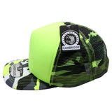 Pit Bull Cambridge PB267 Neon Camo Sponge Foam Trucker Hat