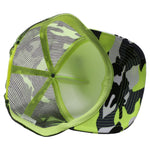 Pit Bull Cambridge PB267 Neon Camo Sponge Foam Trucker Hat