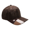 Pit Bull PB270TX Shiny Camo Perforated Texas Flag Embroidery Visor