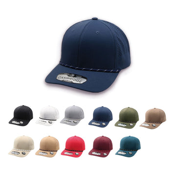 Pitbull Cambridge PB301 Hybrid Rope Perforated Hat