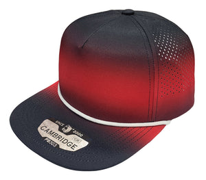 Pit Bull Cambridge PB400 Five Panel Rope Gradation Perforated Hat - 