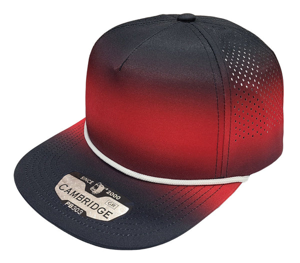 Pit Bull Cambridge PB400 Five Panel Rope Gradation Perforated Hat
