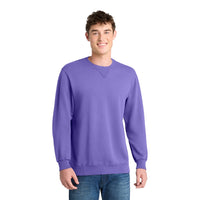 Port & Company PC098 Beach Wash® Garment-Dyed Crewneck Sweatshirt