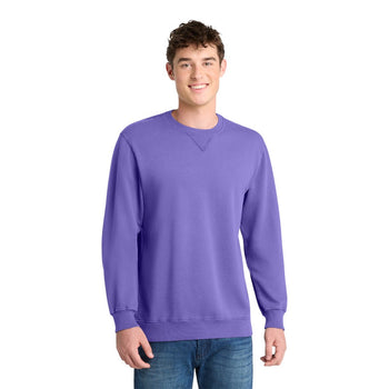 Port & Company PC098 Beach Wash® Garment-Dyed Crewneck Sweatshirt