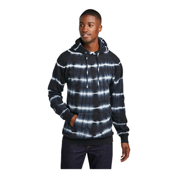 Port & Company PC143 Allover Stripe Tie-Dye Fleece