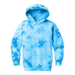 Port & Company PC144Y Youth Crystal Tie-Dye Pullover Hoodie