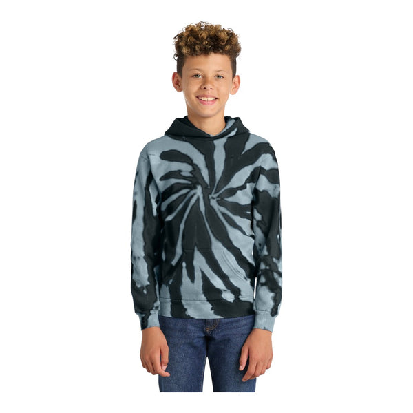 Port & Company PC146Y Youth Tie-Dye Pullover Hooded Sweatshirt