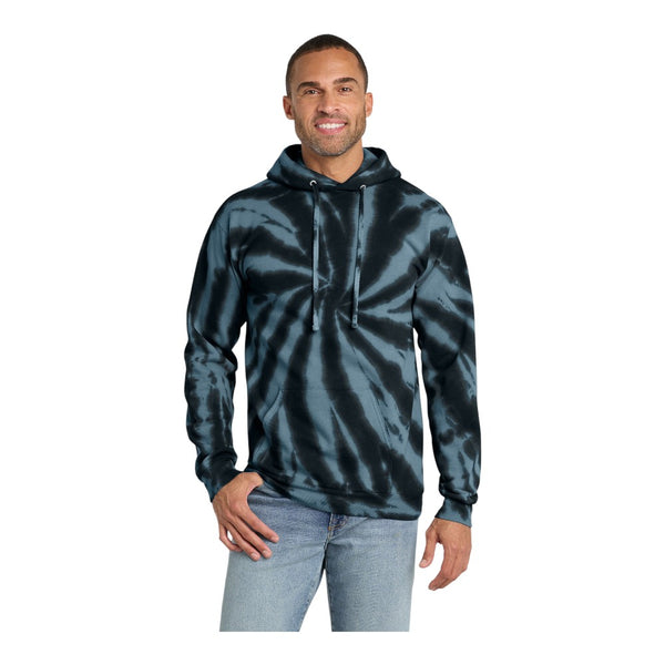 Port & Company PC146 Tie-Dye Pullover Hooded Sweatshirt