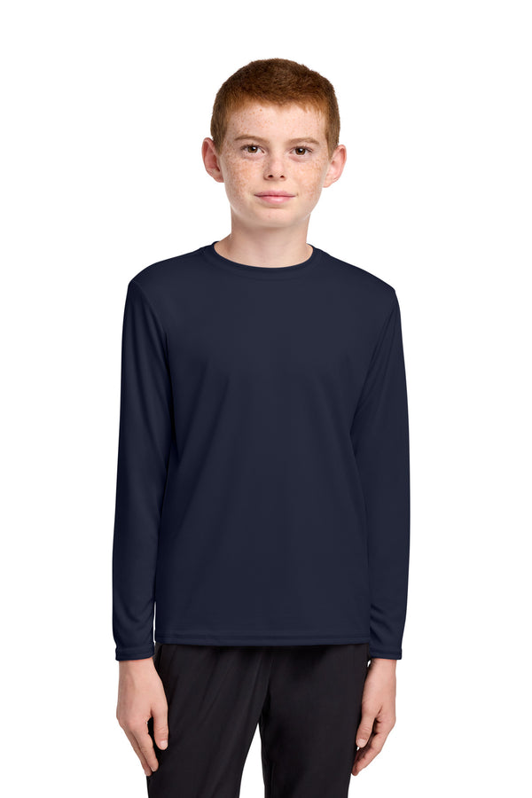 Port & Co PC380YLS Youth Long Sleeve Performance Tee