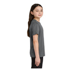 Port & Company PC390Y Youth Heather Performance Tee
