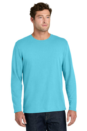 Port & Co PC43LS Easy Cotton Long Sleeve Tee - 