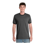 Port & Company PC54R Core Cotton Ringer Tee