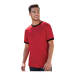 Port & Company PC54R Core Cotton Ringer Tee