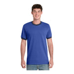 Port & Company PC54R Core Cotton Ringer Tee