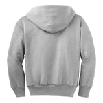Port & Company PC90YZH Youth Core Fleece Full-Zip Hooded Sweatshirt
