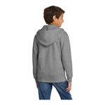 Port & Company PC90YZH Youth Core Fleece Full-Zip Hooded Sweatshirt