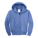 Port & Company PC90YZH Youth Core Fleece Full-Zip Hooded Sweatshirt