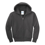 Port & Company PC90YZH Youth Core Fleece Full-Zip Hooded Sweatshirt