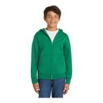 Port & Company PC90YZH Youth Core Fleece Full-Zip Hooded Sweatshirt