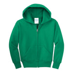 Port & Company PC90YZH Youth Core Fleece Full-Zip Hooded Sweatshirt