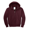 Port & Company PC90YZH Youth Core Fleece Full-Zip Hooded Sweatshirt