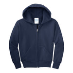 Port & Company PC90YZH Youth Core Fleece Full-Zip Hooded Sweatshirt