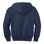 Port & Company PC90YZH Youth Core Fleece Full-Zip Hooded Sweatshirt