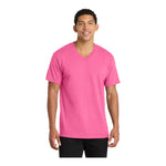 Port & Company PC54V Core Cotton V-Neck Tee