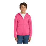 Port & Company PC90YZH Youth Core Fleece Full-Zip Hooded Sweatshirt