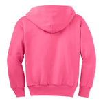 Port & Company PC90YZH Youth Core Fleece Full-Zip Hooded Sweatshirt