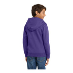Port & Company PC90YZH Youth Core Fleece Full-Zip Hooded Sweatshirt