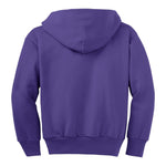 Port & Company PC90YZH Youth Core Fleece Full-Zip Hooded Sweatshirt