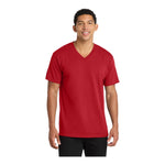 Port & Company PC54V Core Cotton V-Neck Tee