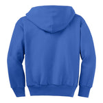 Port & Company PC90YZH Youth Core Fleece Full-Zip Hooded Sweatshirt