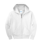 Port & Company PC90YZH Youth Core Fleece Full-Zip Hooded Sweatshirt