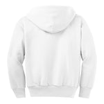 Port & Company PC90YZH Youth Core Fleece Full-Zip Hooded Sweatshirt