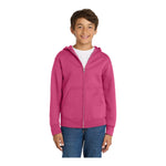Port & Company PC90YZH Youth Core Fleece Full-Zip Hooded Sweatshirt