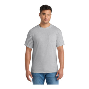 Port & Company PC55PT Tall Core Blend Pocket Tee - 