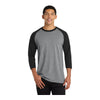 Port & Company PC55RS Core Blend 3/4-Sleeve Raglan Tee