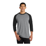 Port & Company PC55RS Core Blend 3/4-Sleeve Raglan Tee