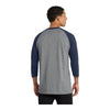 Port & Company PC55RS Core Blend 3/4-Sleeve Raglan Tee