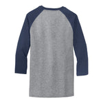 Port & Company PC55RS Core Blend 3/4-Sleeve Raglan Tee