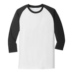 Port & Company PC55RS Core Blend 3/4-Sleeve Raglan Tee