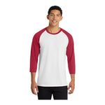 Port & Company PC55RS Core Blend 3/4-Sleeve Raglan Tee