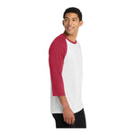 Port & Company PC55RS Core Blend 3/4-Sleeve Raglan Tee