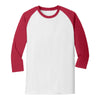 Port & Company PC55RS Core Blend 3/4-Sleeve Raglan Tee
