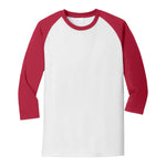 Port & Company PC55RS Core Blend 3/4-Sleeve Raglan Tee