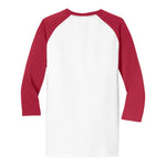 Port & Company PC55RS Core Blend 3/4-Sleeve Raglan Tee