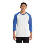 Port & Company PC55RS Core Blend 3/4-Sleeve Raglan Tee